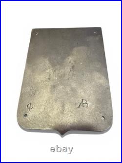 Rare Vintage Finland & Soviet Union Guard Border Post Metal Plaques Set USSR