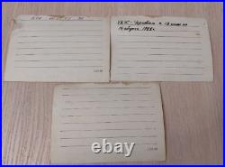 Rare documents Workers Chernobyl zone Soviet Union USSR
