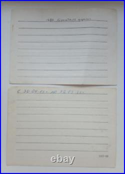 Rare documents (Workers) Chernobyl zone Soviet Union USSR