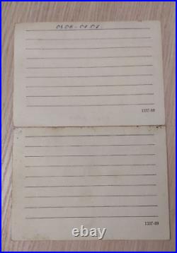 Rare documents Workers Chernobyl zone Soviet Union USSR