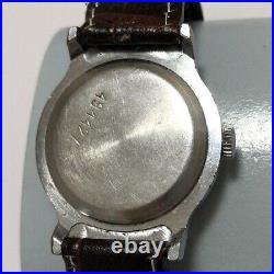 Rare luxury Men's wristwatch Pobeda USSR Soviet Union Chromium-plated GIFT