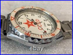 Rare old vintage Slava Soviet Union Vintage USSR Military Russian Watch Quartz