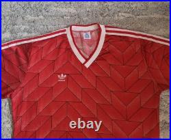 Retro Adidas 1988 Jersey Vintage Soviet Union Shirt Size L Sssr Trikot Camiseta