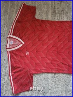 Retro Adidas 1988 Jersey Vintage Soviet Union Shirt Size L Sssr Trikot Camiseta