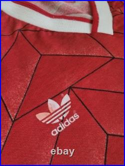 Retro Adidas 1988 Jersey Vintage Soviet Union Shirt Size L Sssr Trikot Camiseta