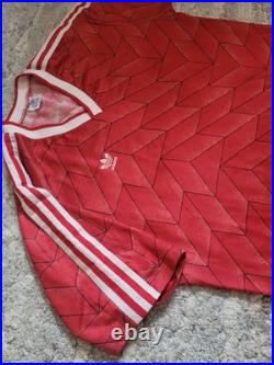 Retro Adidas 1988 Jersey Vintage Soviet Union Shirt Size L Sssr Trikot Camiseta