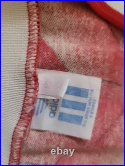 Retro Adidas 1988 Jersey Vintage Soviet Union Shirt Size L Sssr Trikot Camiseta