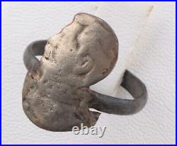 Ring WW2 Joseph Stalin WWII USSR Jughashvili 1878-1953 Soviet Union PENDANT Stal