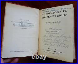 Russia 1929 USSR Soviet Union Tourist nice Travel Guide 6+ maps Leningrad Moscow