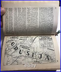 Russia 1929 USSR Soviet Union Tourist nice Travel Guide 6+ maps Leningrad Moscow