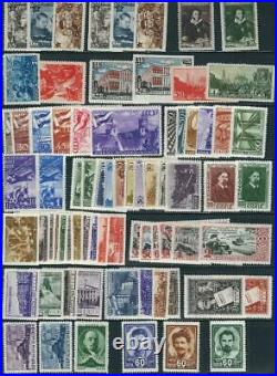 Russia 1945-1948 Mint NH Collection, Lot, Group on 4 Pages MNH/MLH CV $935