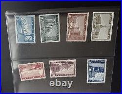 Russia Soviet Union 1939 665-71 Expansion Moscow Architecture Buildings MNH