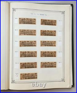 Russia Soviet Union Collection of Philatelic Exchange Tax Stamps (1914-26) W