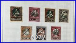 Russia Soviet Union Collection of Philatelic Exchange Tax Stamps (1914-26) W