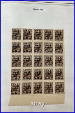 Russia Soviet Union Collection of Philatelic Exchange Tax Stamps (1914-26) W
