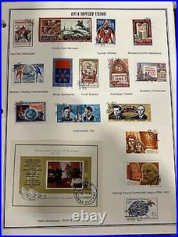 Russia/Soviet Union OVER 1800 Stamp Collection 1967-1991 the final years