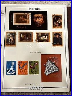 Russia Soviet Union Stamp Album 1800+ Collection 1967-1991 the final years Book
