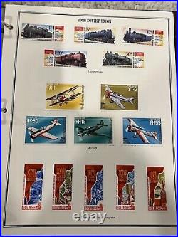Russia/Soviet Union Stamp Album 1800+ Collection 1967-1991 the final years Book