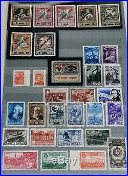 Russia Soviet Union Stamps Album USSR Special Collection Rare