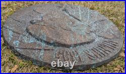 Russia Soviet Union USSR Vladimir Lenin Metal Bas Relief Commemorative Plaque