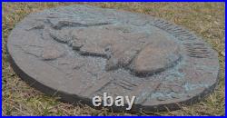 Russia Soviet Union USSR Vladimir Lenin Metal Bas Relief Commemorative Plaque