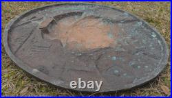 Russia Soviet Union USSR Vladimir Lenin Metal Bas Relief Commemorative Plaque