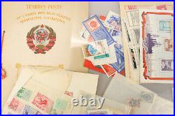 Russia Stamp Collection Lot Mint Sheets, Blocks, Used Glassines Some Early Gems