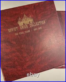 Russia Stamps Soviet Union Collection 1967-91 Mint 2 Mystic Volumes L-1580