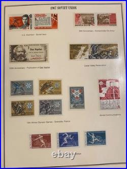 Russia Stamps Soviet Union Collection 1967-91 Mint 2 Mystic Volumes L-1580