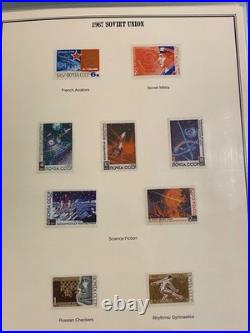 Russia Stamps Soviet Union Collection 1967-91 Mint 2 Mystic Volumes L-1580