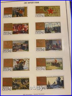 Russia Stamps Soviet Union Collection 1967-91 Mint 2 Mystic Volumes L-1580
