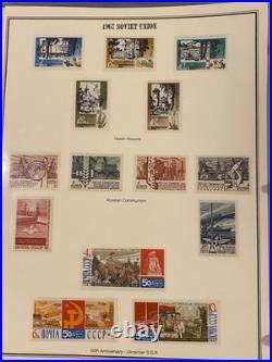 Russia Stamps Soviet Union Collection 1967-91 Mint 2 Mystic Volumes L-1580