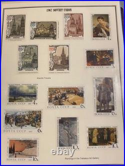 Russia Stamps Soviet Union Collection 1967-91 Mint 2 Mystic Volumes L-1580
