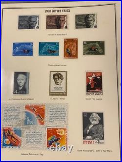 Russia Stamps Soviet Union Collection 1967-91 Mint 2 Mystic Volumes L-1580