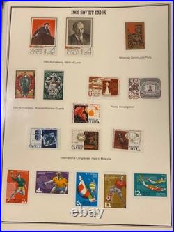 Russia Stamps Soviet Union Collection 1967-91 Mint 2 Mystic Volumes L-1580