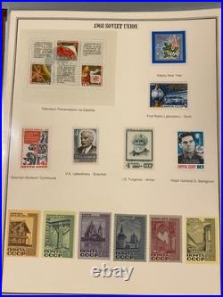 Russia Stamps Soviet Union Collection 1967-91 Mint 2 Mystic Volumes L-1580