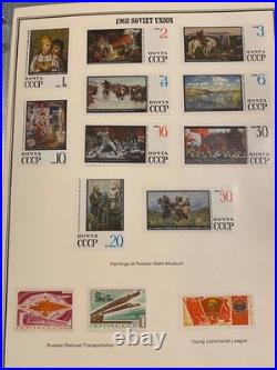 Russia Stamps Soviet Union Collection 1967-91 Mint 2 Mystic Volumes L-1580