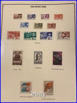 Russia Stamps Soviet Union Collection 1967-91 Mint 2 Mystic Volumes L-1580
