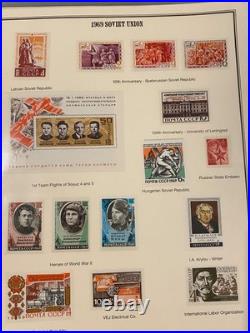Russia Stamps Soviet Union Collection 1967-91 Mint 2 Mystic Volumes L-1580
