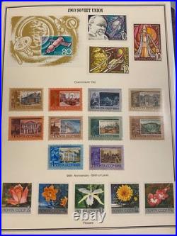 Russia Stamps Soviet Union Collection 1967-91 Mint 2 Mystic Volumes L-1580