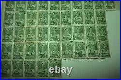 Russia USSR 1937 Scott 617 MNH block of 57 Part Sheet Stamps