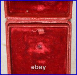 Russian Hero Gold Star Box Ussr Soviet Military Order Medal Award Badge Wwii Wa