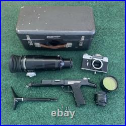 Russian Photo Sniper 300mm TAIR Lens + HELIOS 44 4 & Zenit ES Body USSR READ