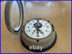 Russian Soviet B CCCP Navy Kauahguyckue Red Star Maritime Submarine Clock & Key