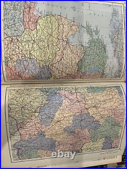 Russian world atlas ATLAS MIRA /? 1959 Soviet Union USSR
