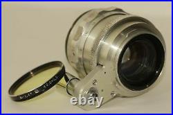SOVIET LENS HELIOS-44 START Silver Carl Zeiss Biotar 2/58 Copy camera Start USSR