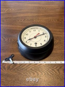 SOVIET RUSSIAN VOSTOK BOAT/SHIP SUBMARINE NAVY CABIN CLOCK 1960 working