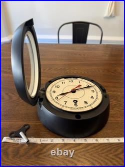 SOVIET RUSSIAN VOSTOK BOAT/SHIP SUBMARINE NAVY CABIN CLOCK 1960 working