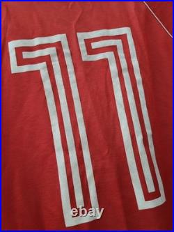 SOVIET UNION ADIDAS MATCH WORN JERSEY FROM 1980s SSSR SIZE M SHIRT RUSSIA CCCP