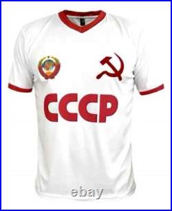 SOVIET UNION CCCP Retro White Jersey REPLICA Ask for available sizes